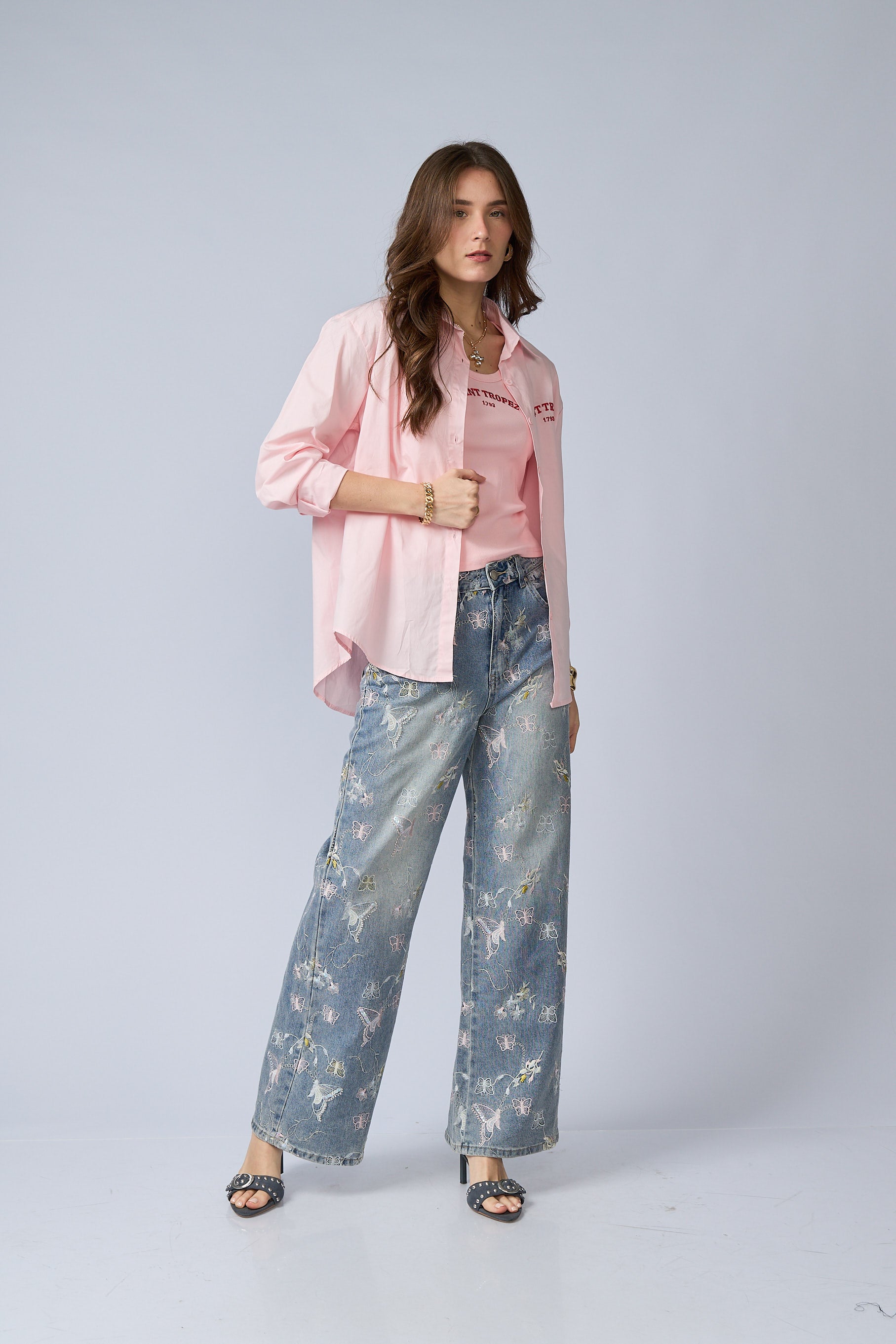 Set Blusa y Top Saint Tropez
