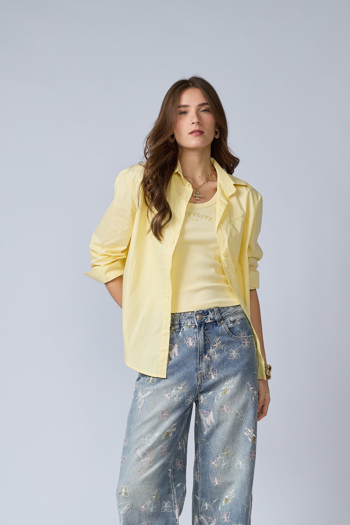 Set Blusa y Top Saint Tropez