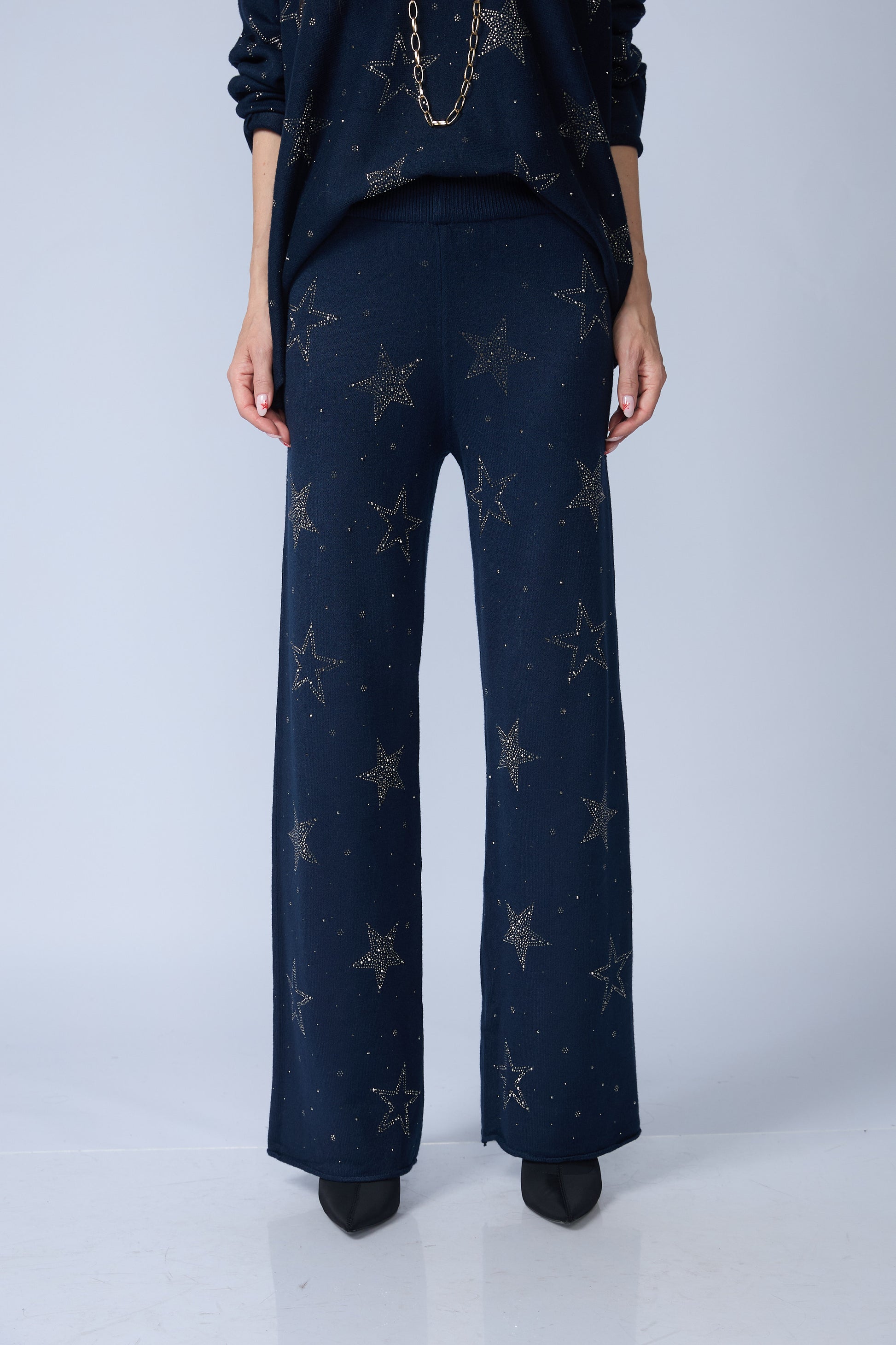 Set Chompa y Pantalon Estrellas Brillos