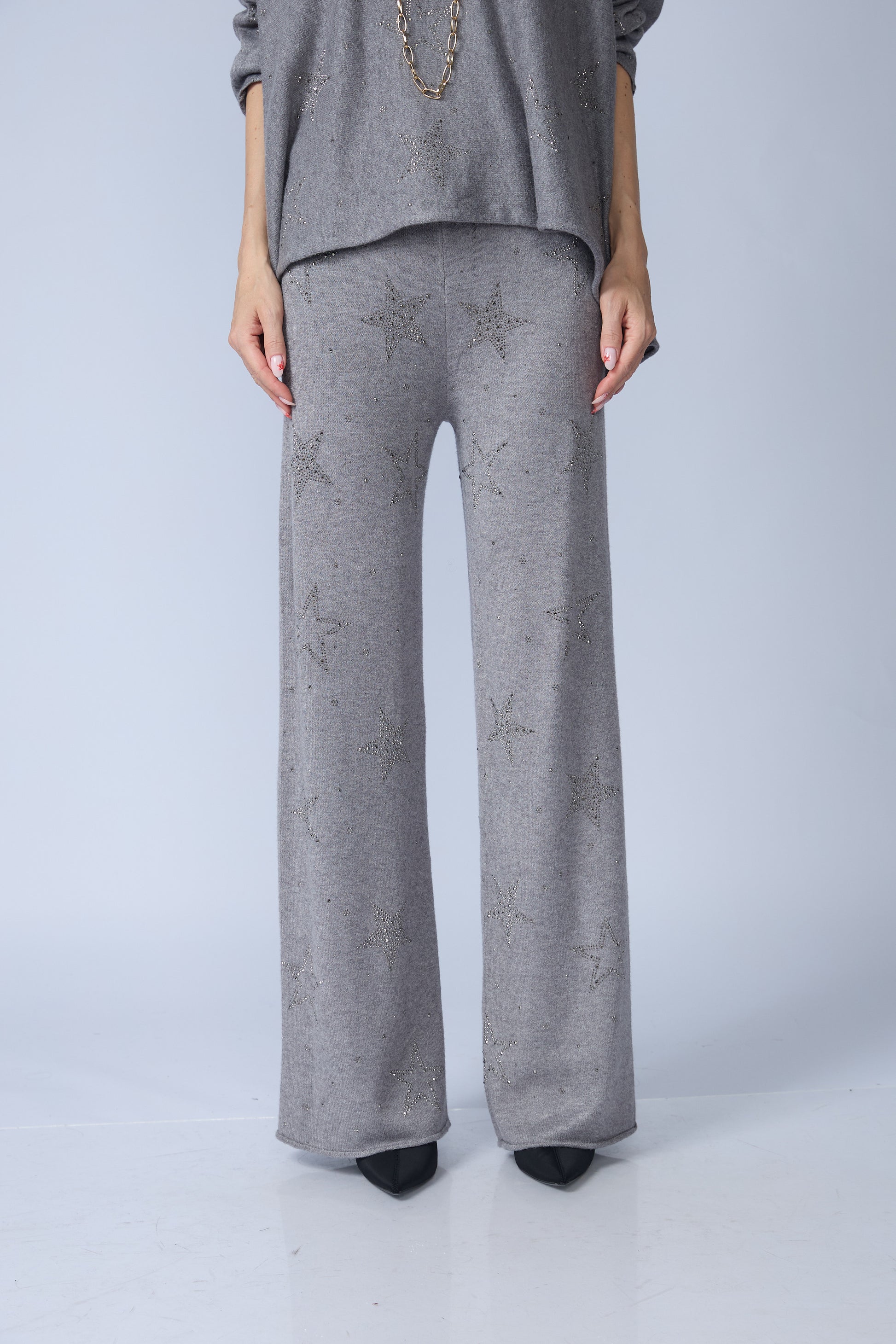 Set Chompa y Pantalon Estrellas Brillos
