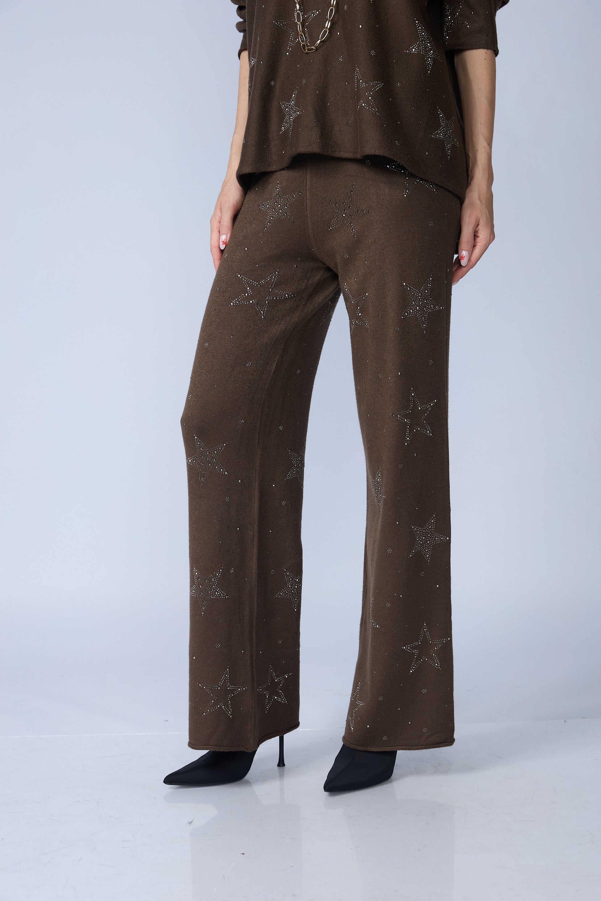 Set Chompa y Pantalon Estrellas Brillos