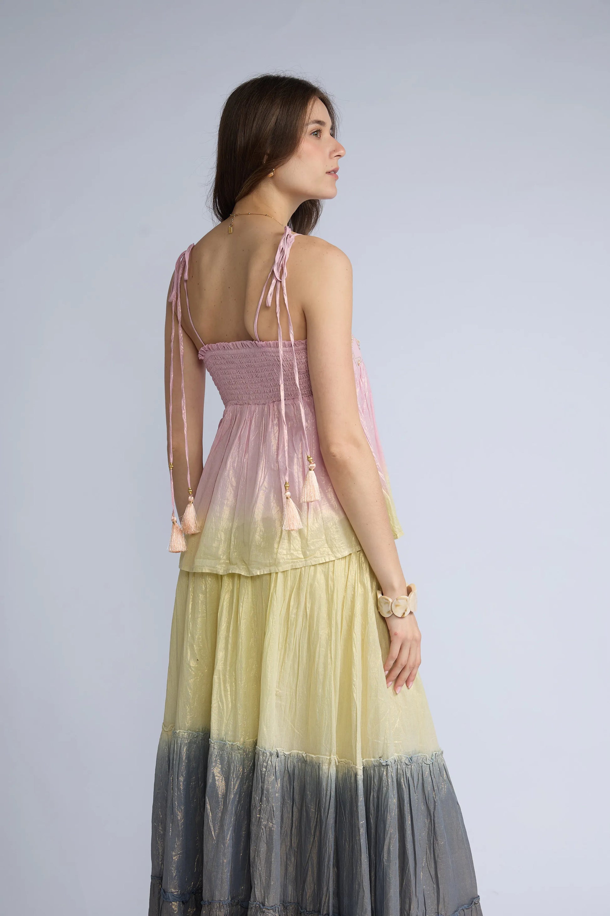 Top Degrade Lentejuelas