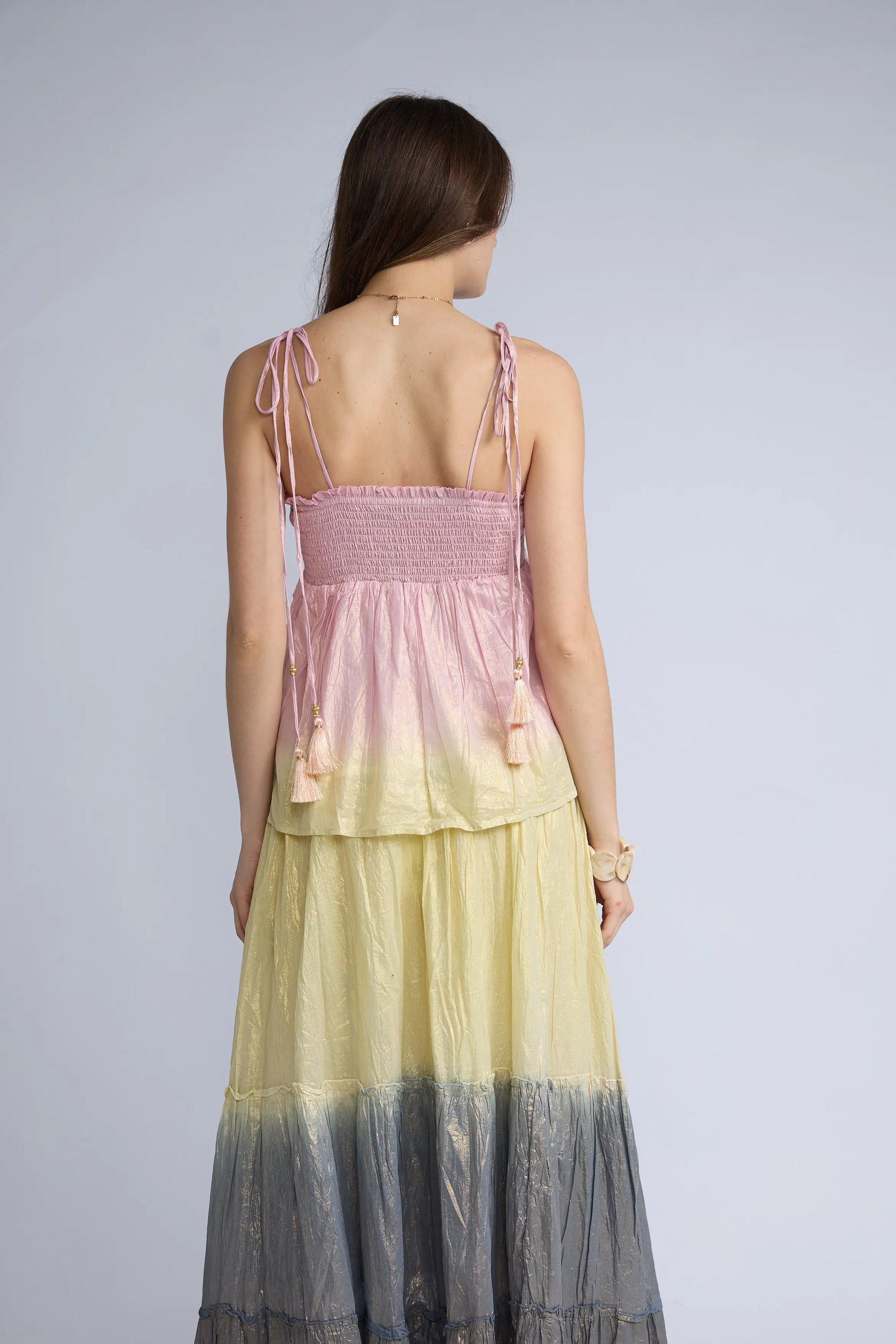 Top Degrade Lentejuelas