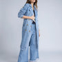 Trench Denim Basta Desflecada