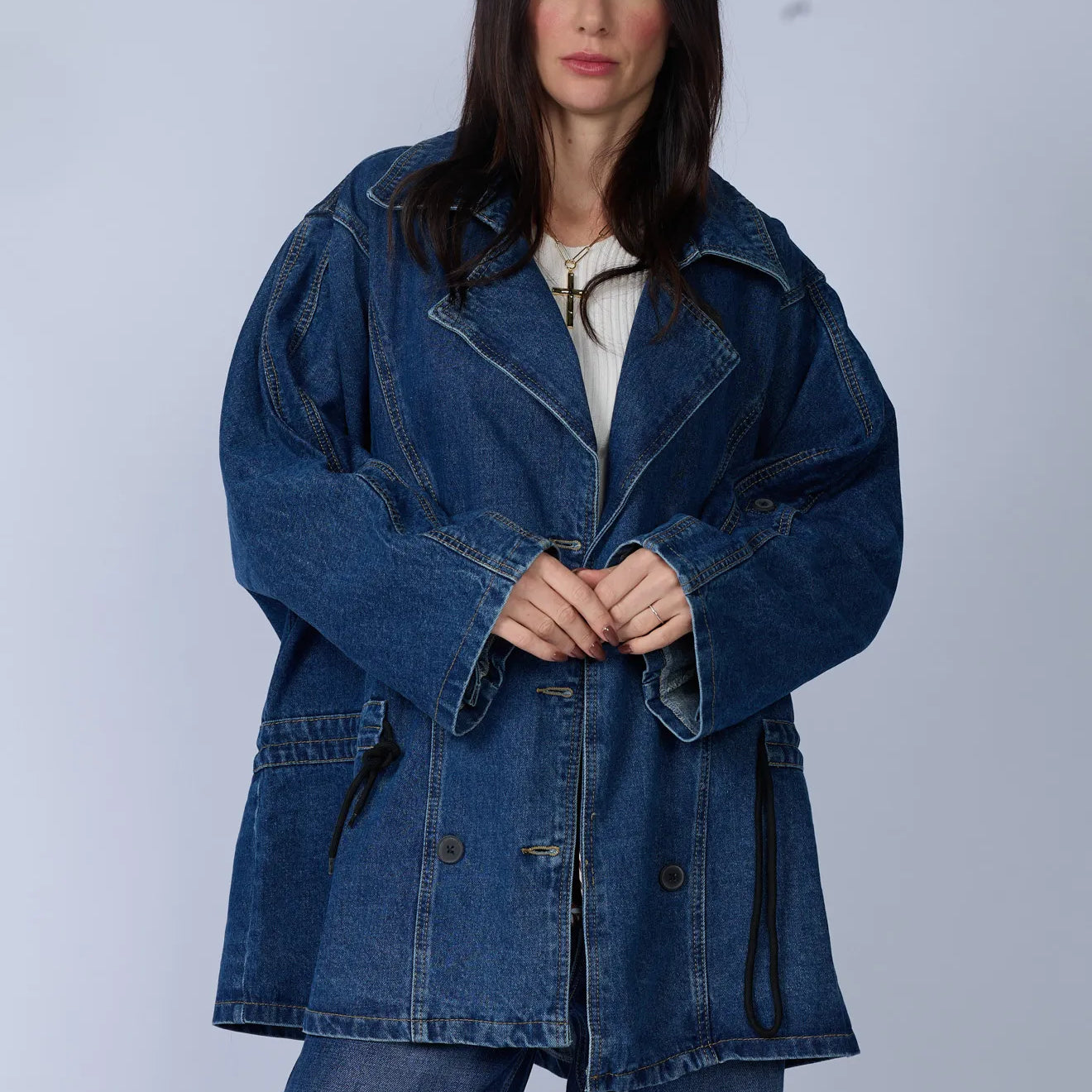 Trench Denim Kimono