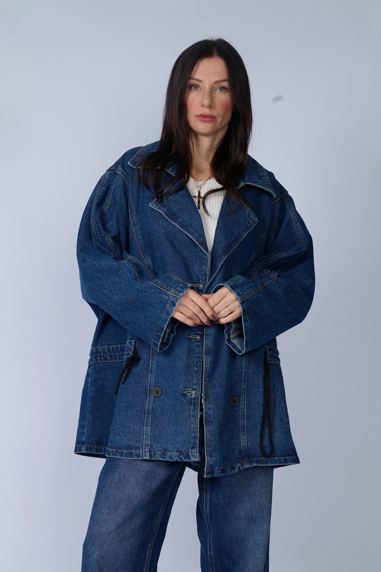 Trench Denim Kimono