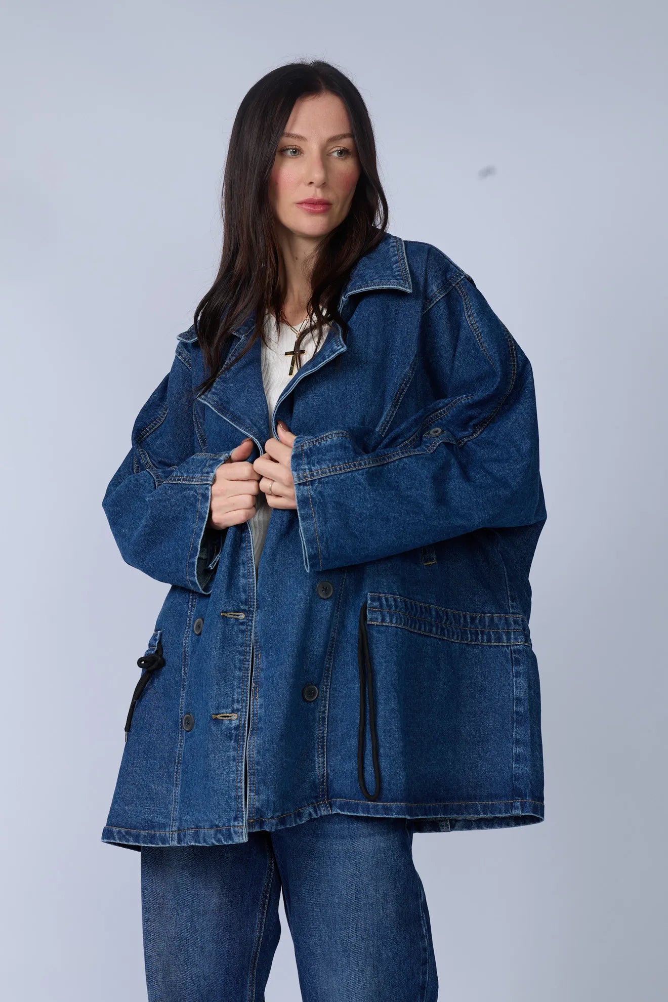 Trench Denim Kimono