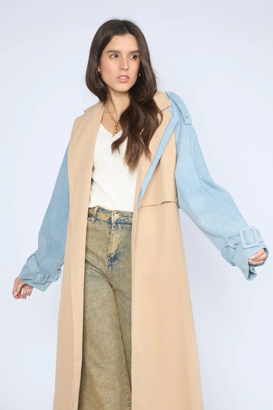 Trench Bicolor