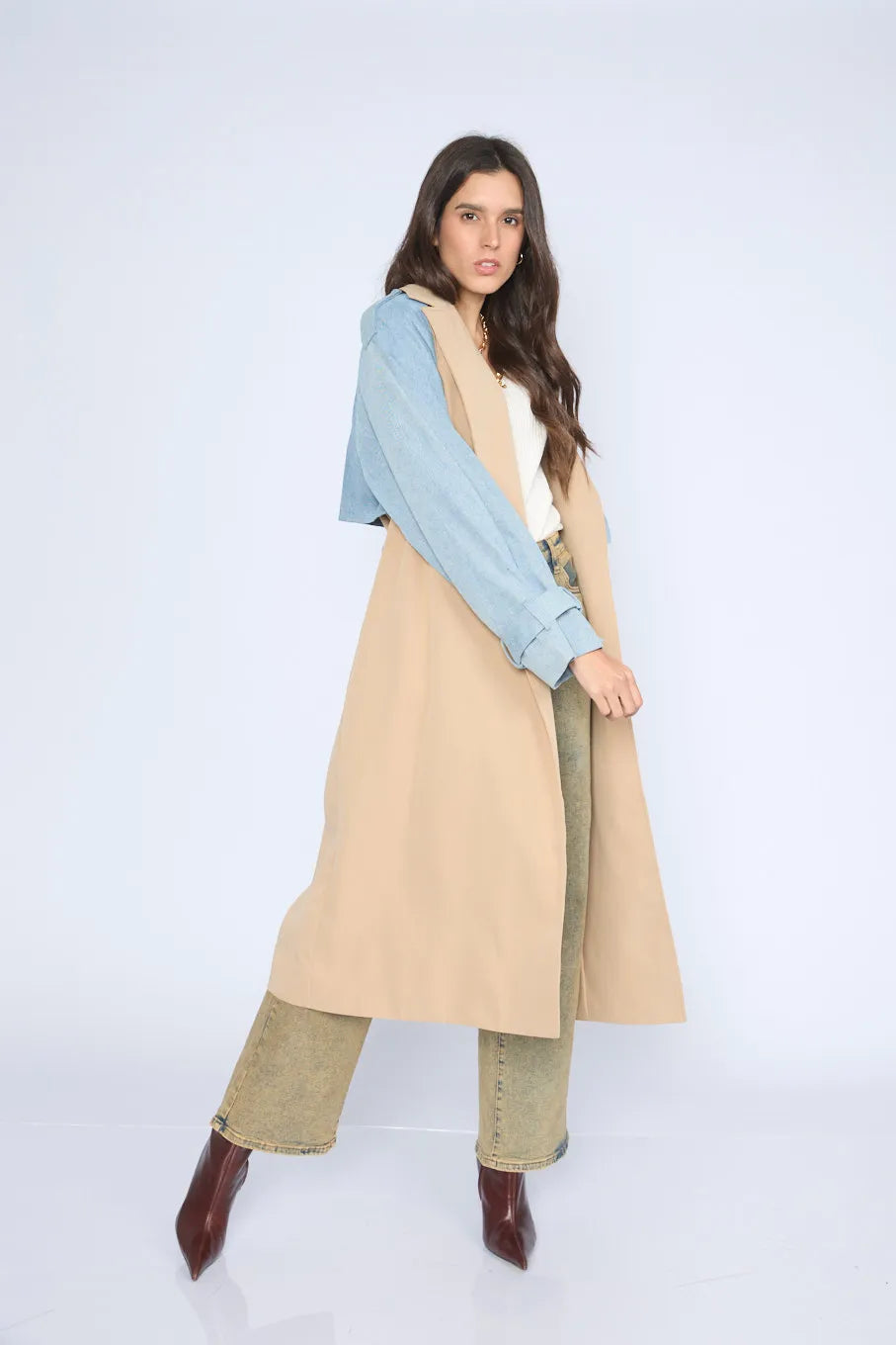 Trench Bicolor