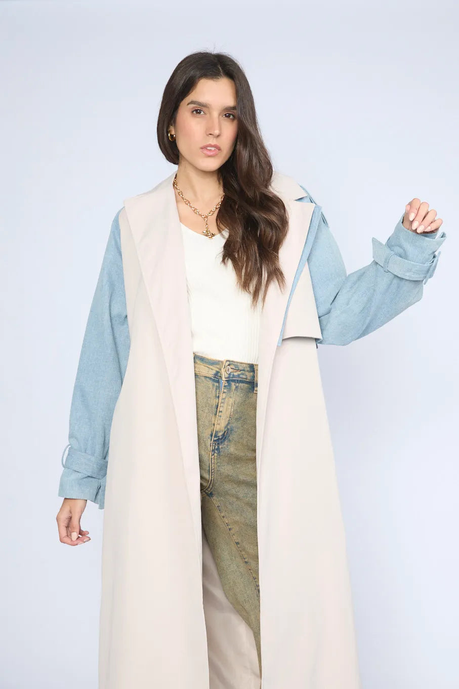 Trench Bicolor