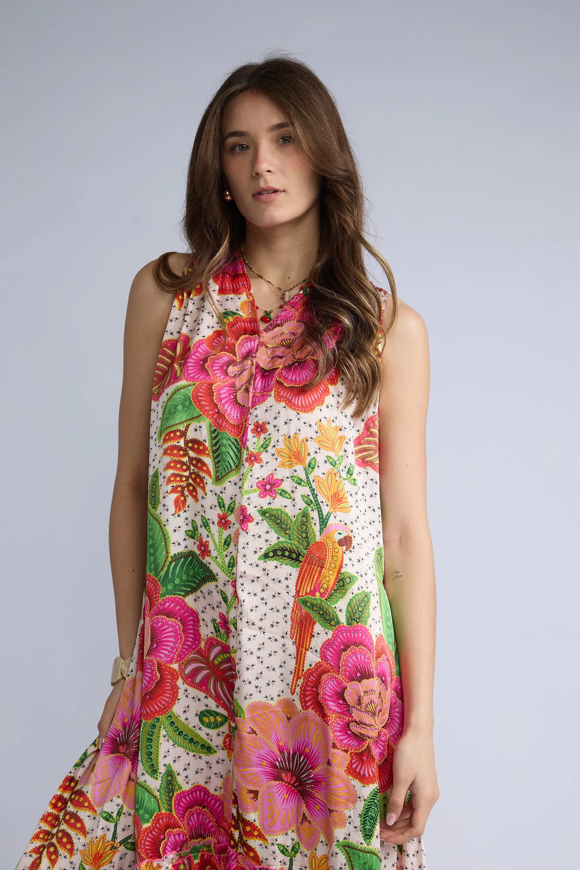 Vestido Amarre Espalda