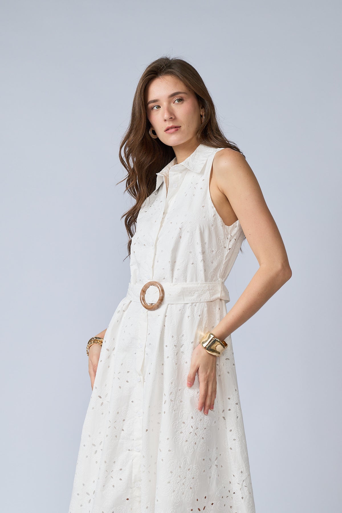 Vestido Broderie