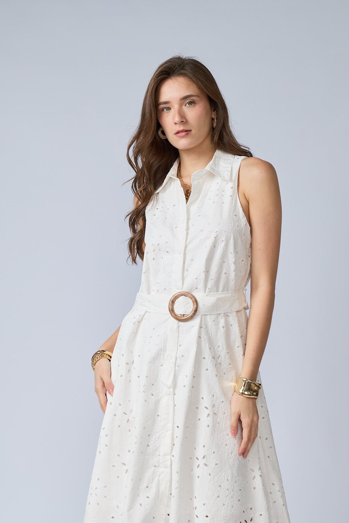 Vestido Broderie
