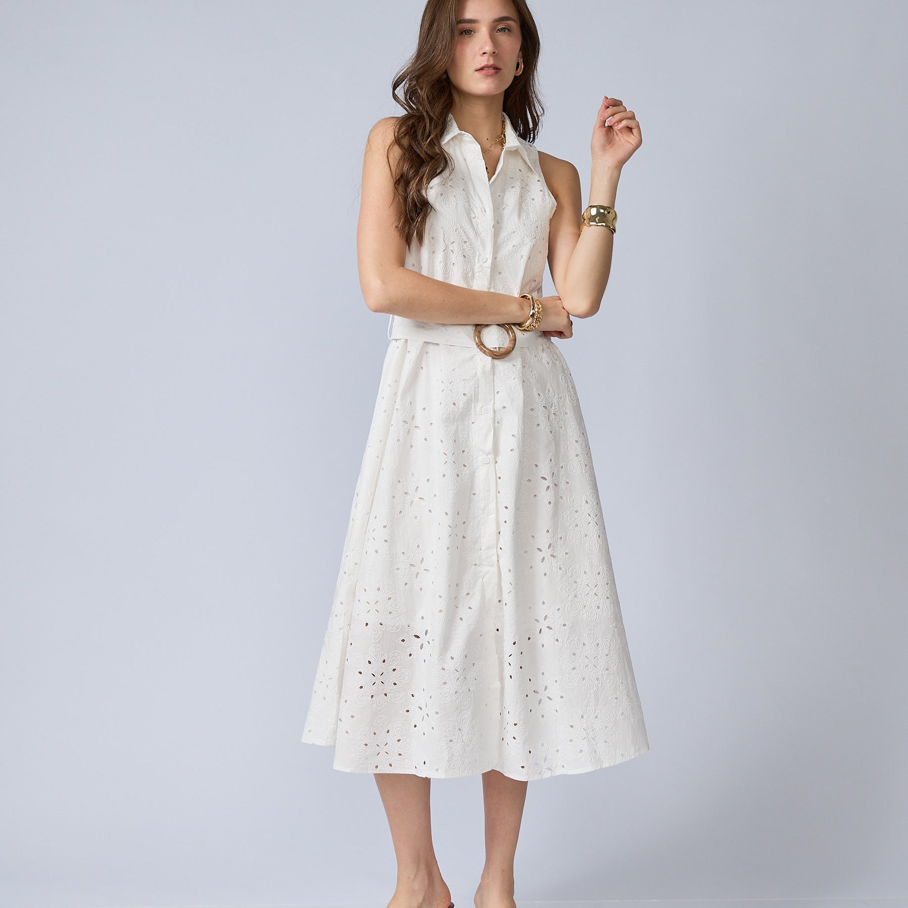 Vestido Broderie