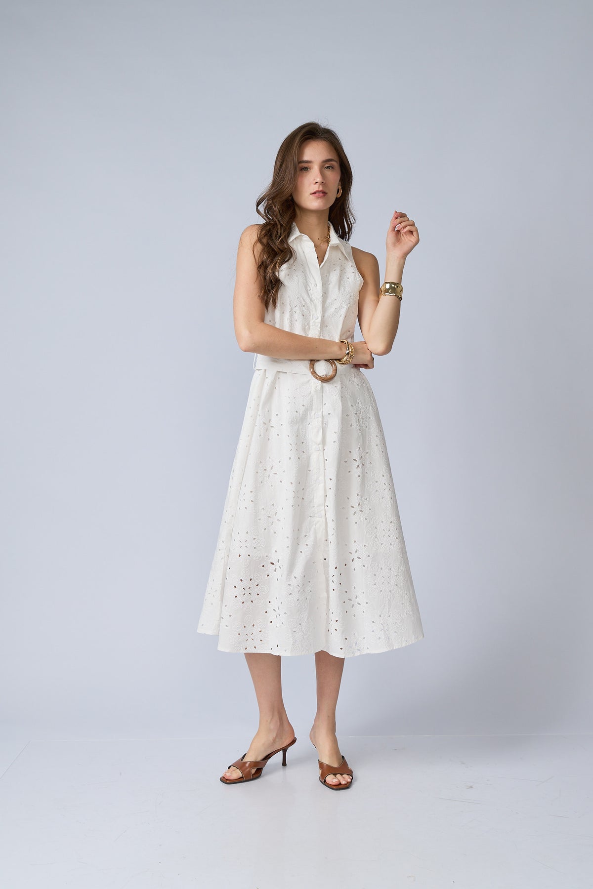 Vestido Broderie