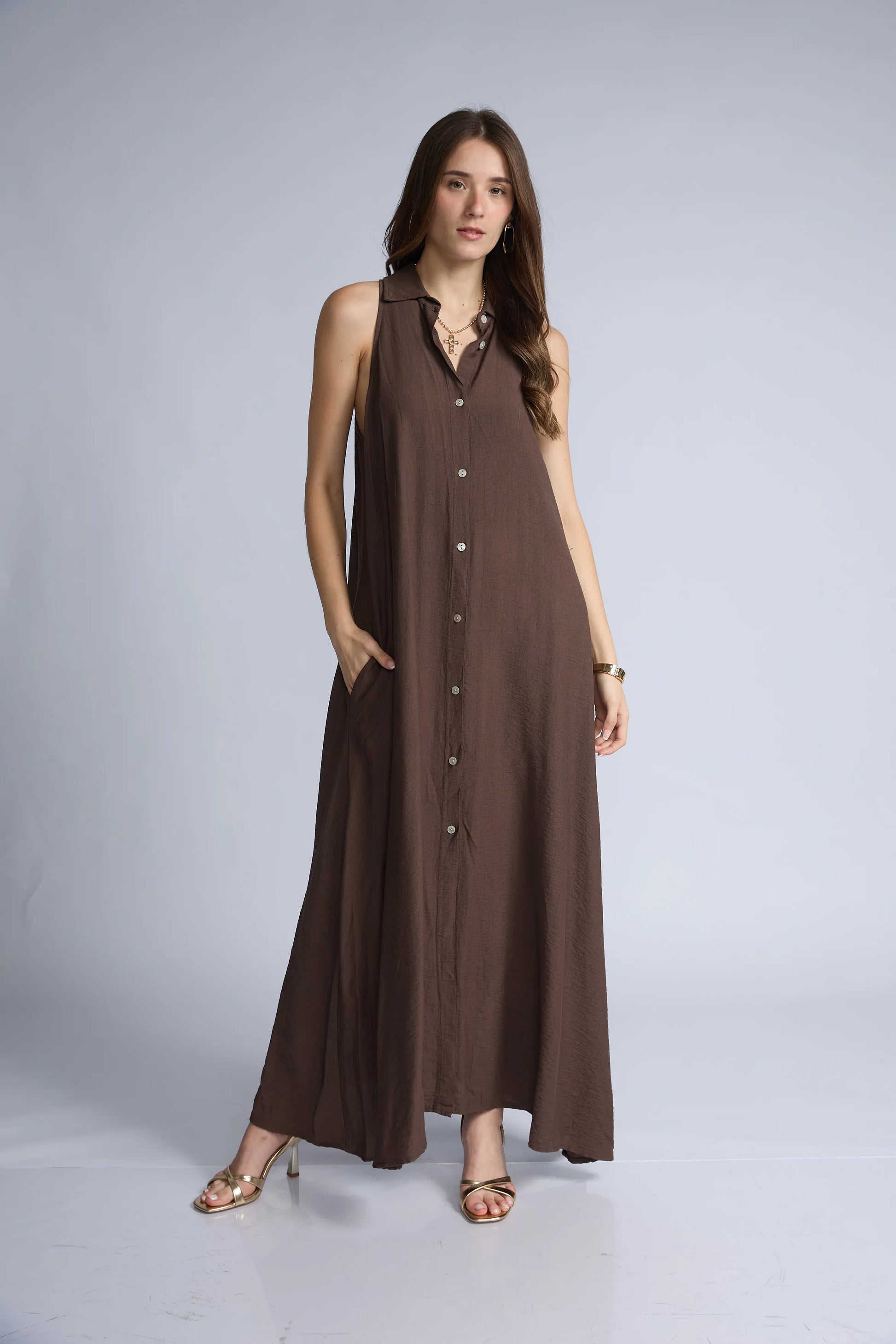 Vestido Camisero Botones