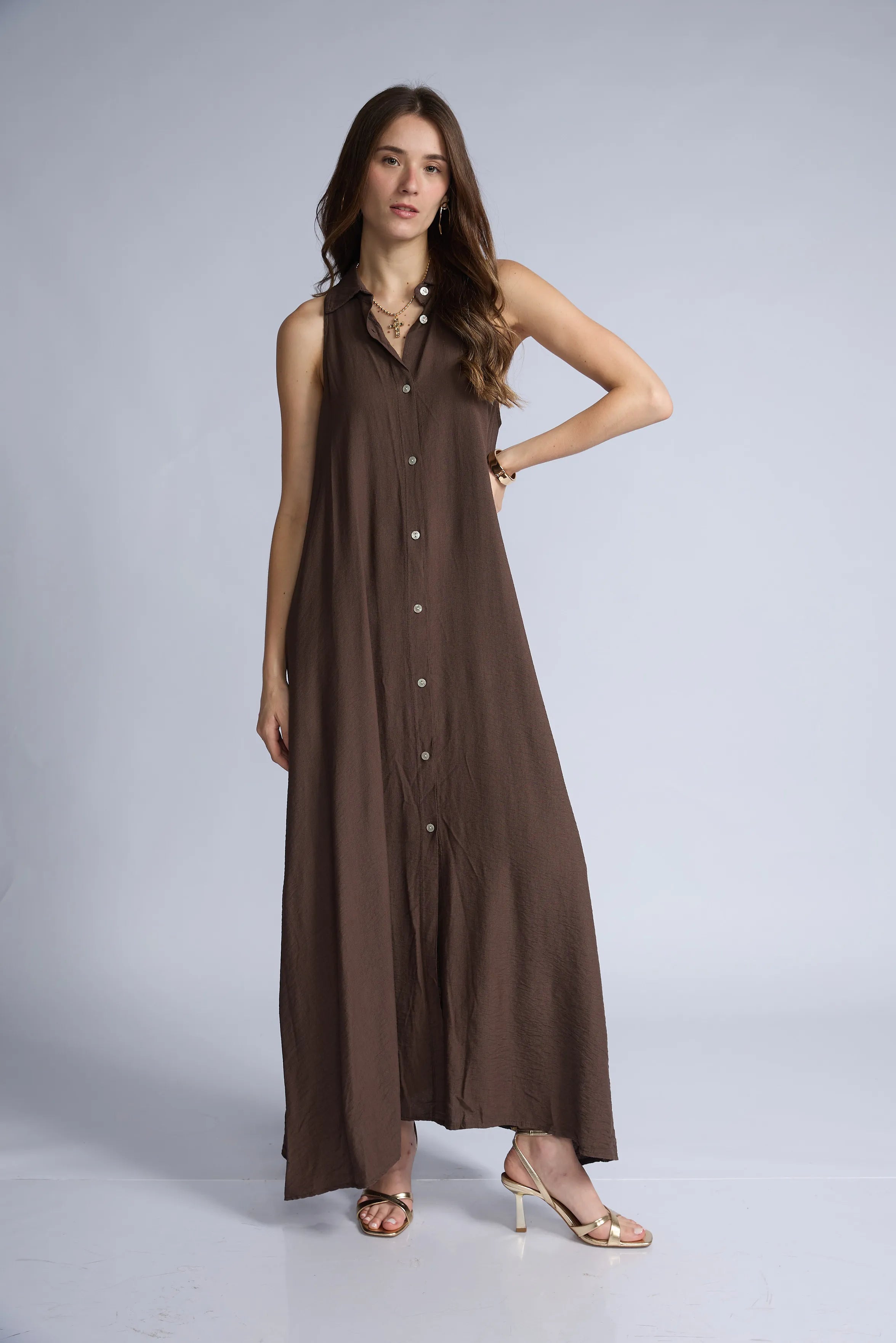 Vestido Camisero Botones