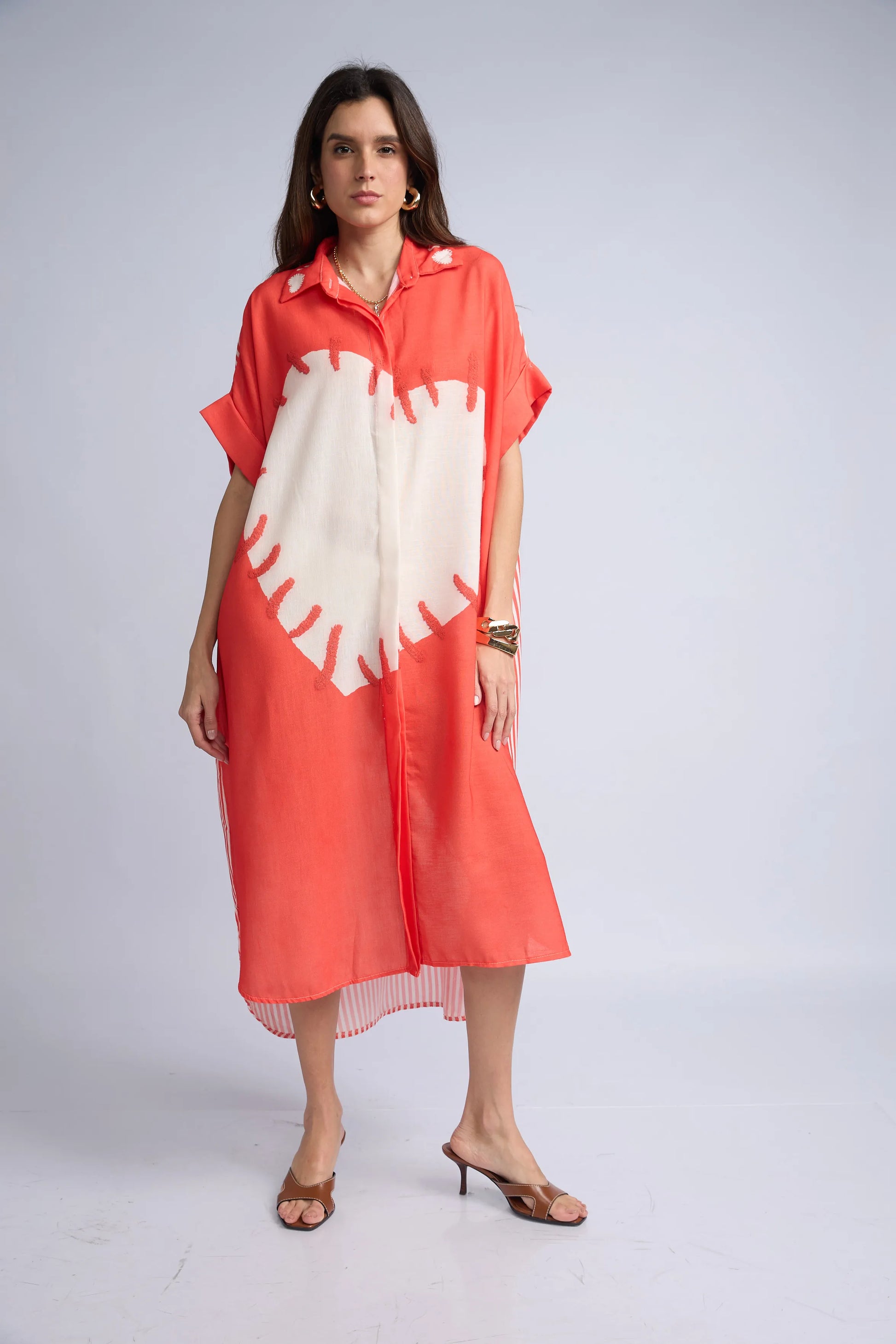 Vestido Camisero Estampado