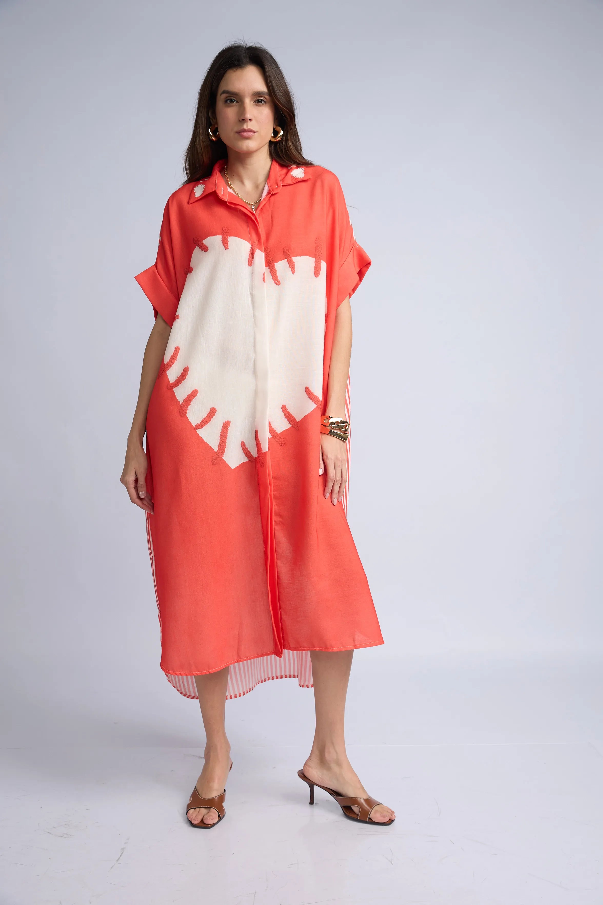 Vestido Camisero Estampado