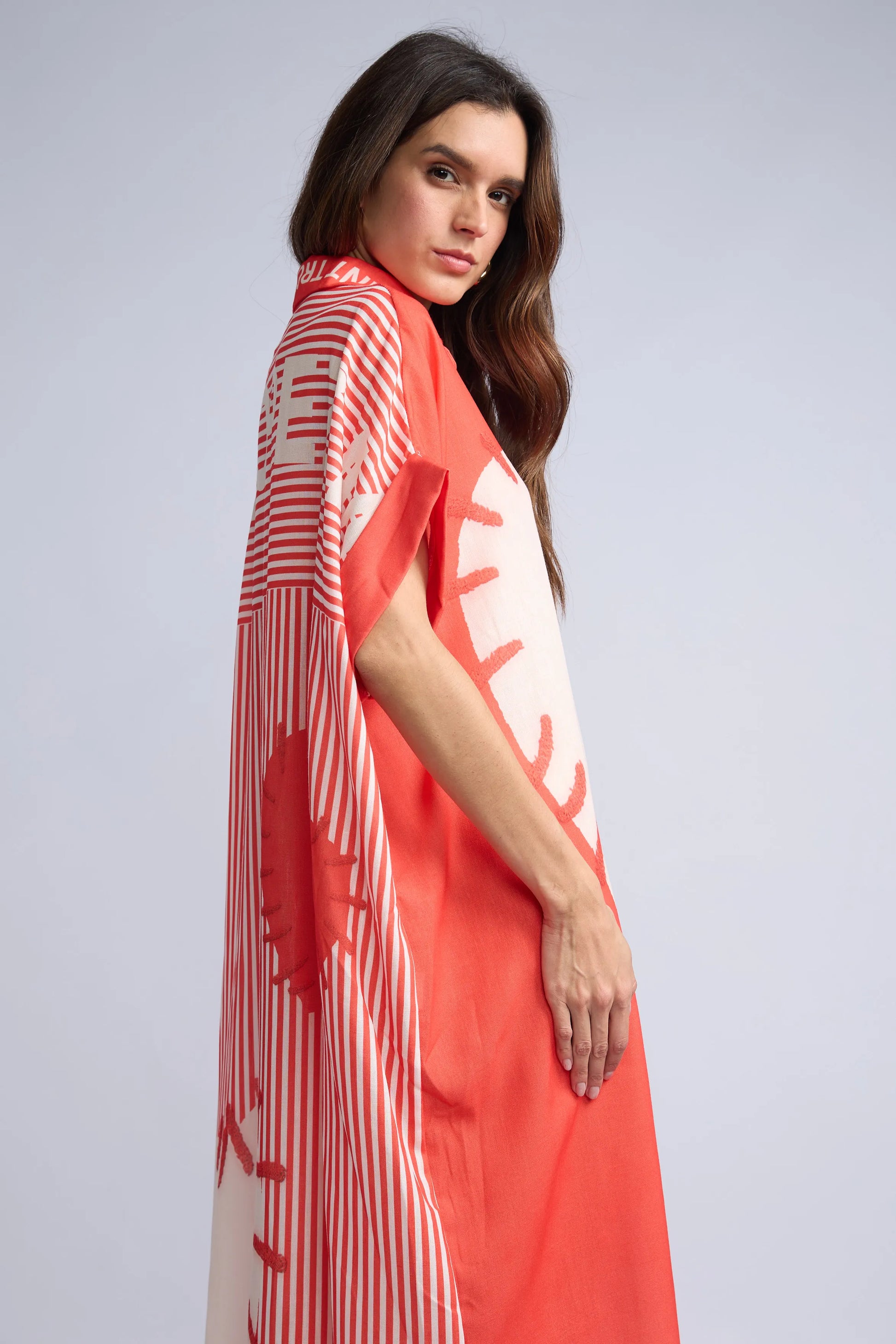 Vestido Camisero Estampado