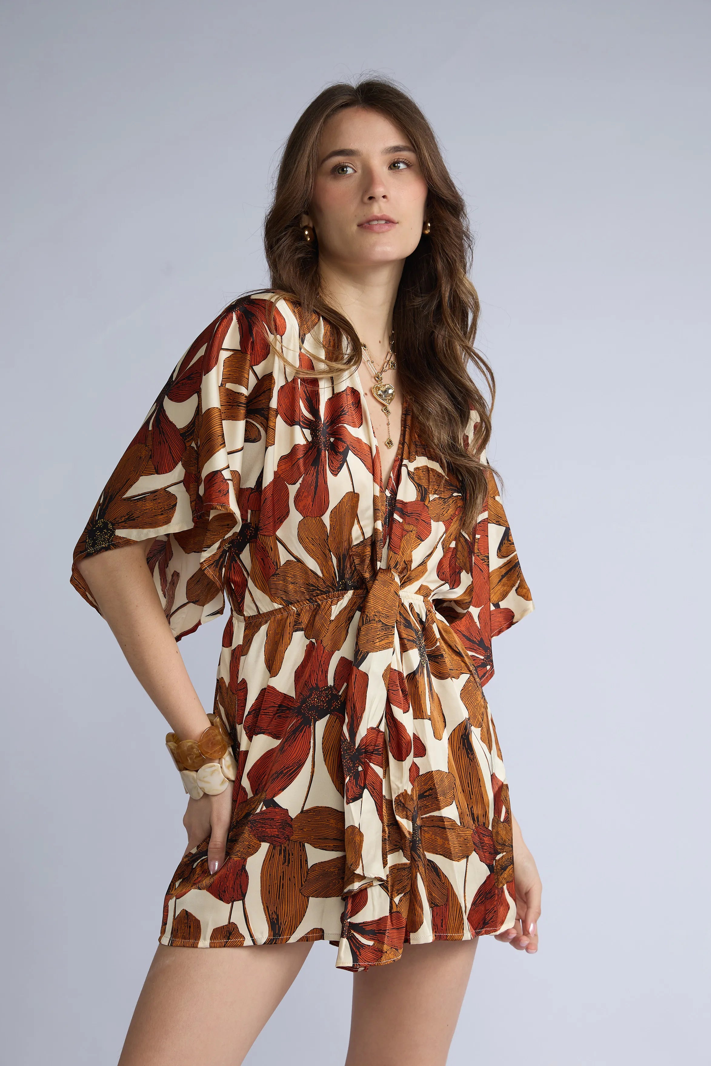 Enterizo Estampado Corto