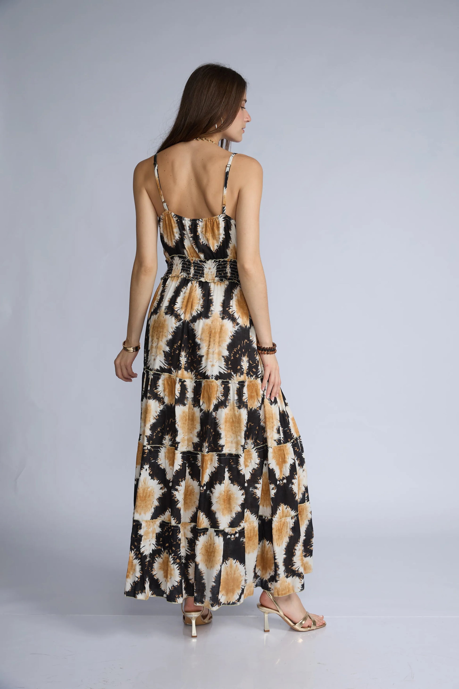 Vestido Estampado Lentejuelas