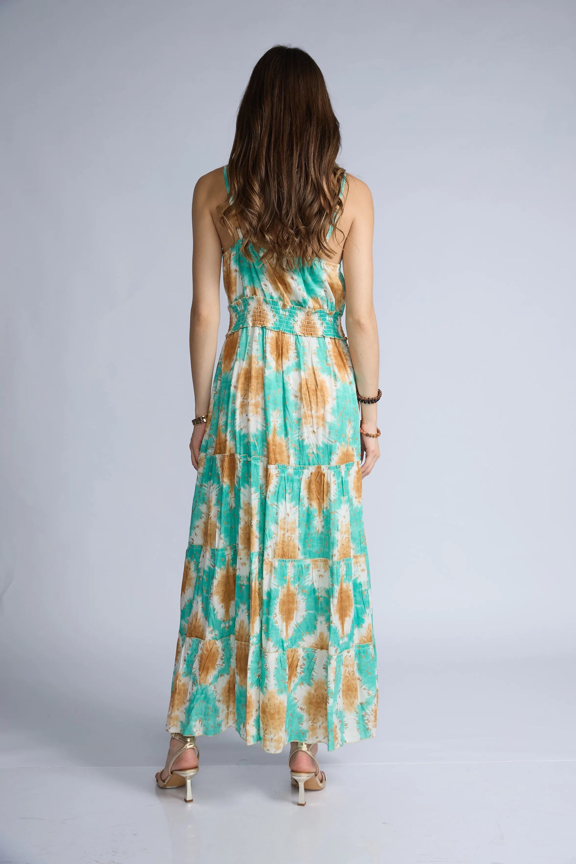 Vestido Estampado Lentejuelas