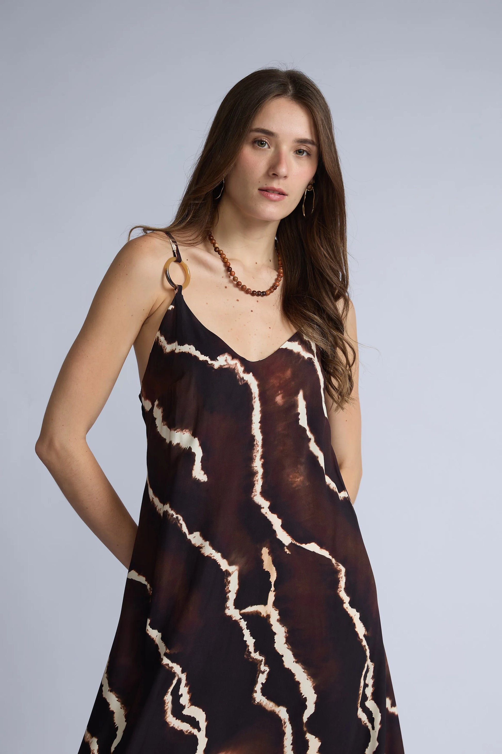 Vestido Tirantes Hebilla