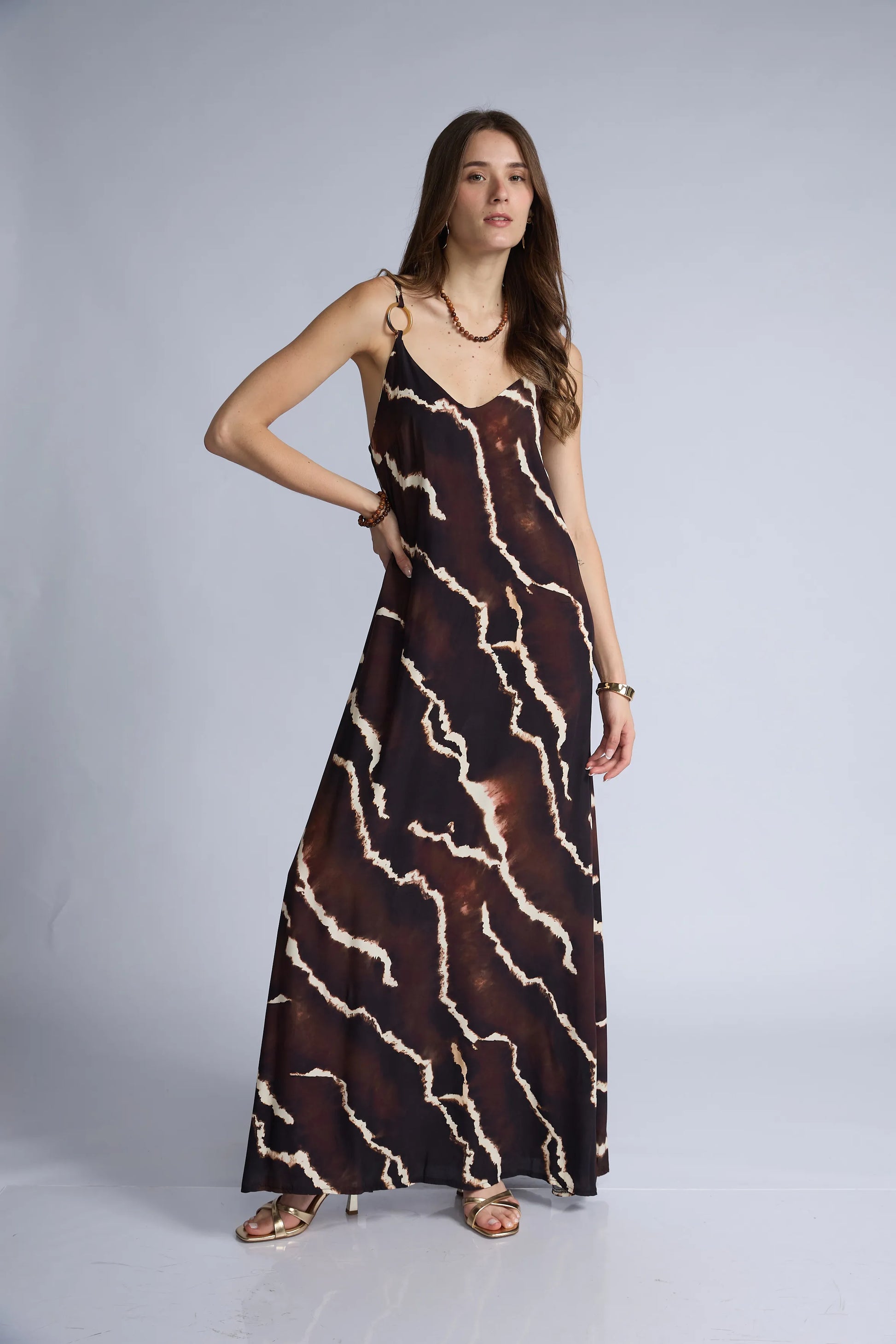 Vestido Tirantes Hebilla