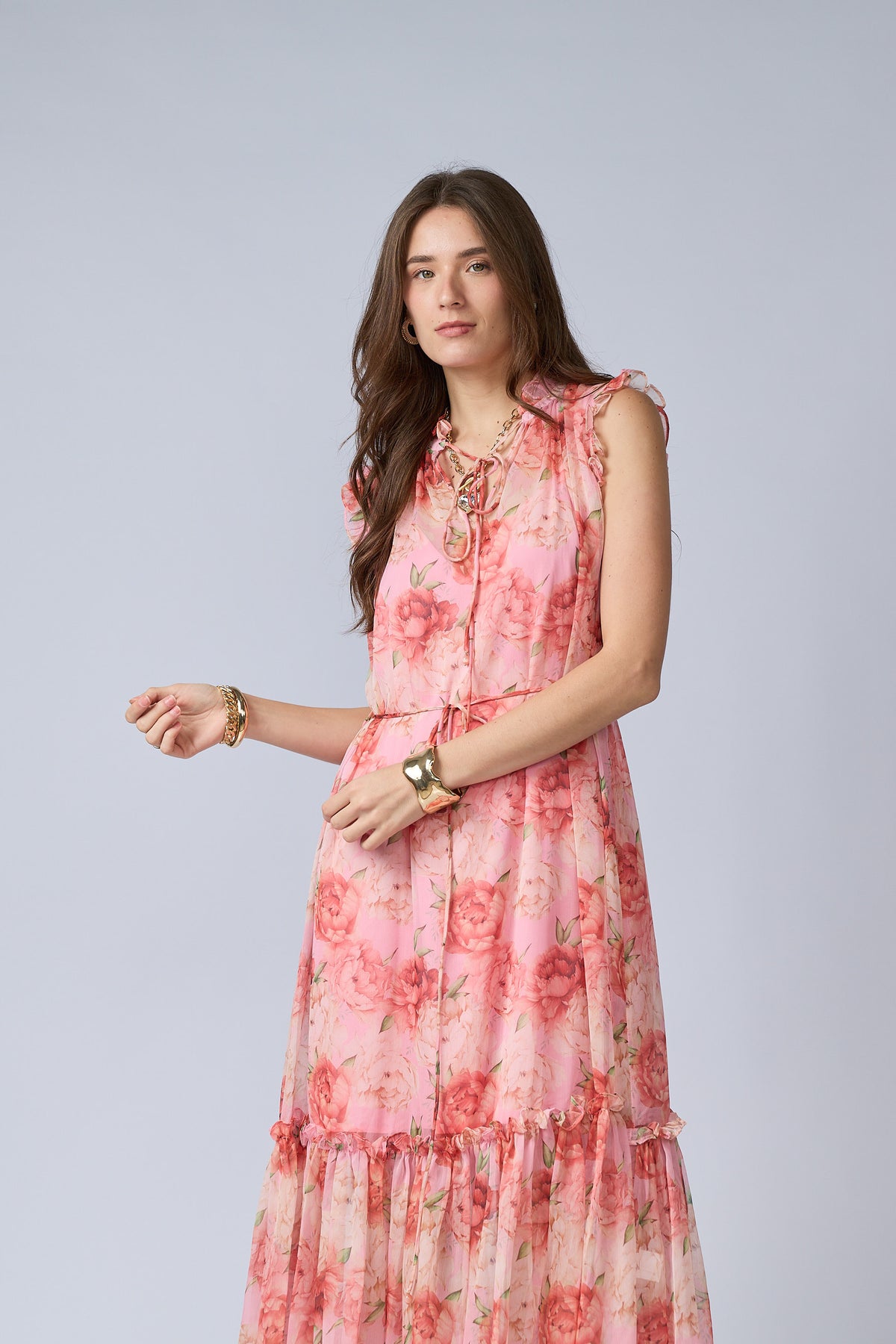 Vestido Flores Un Tiempo