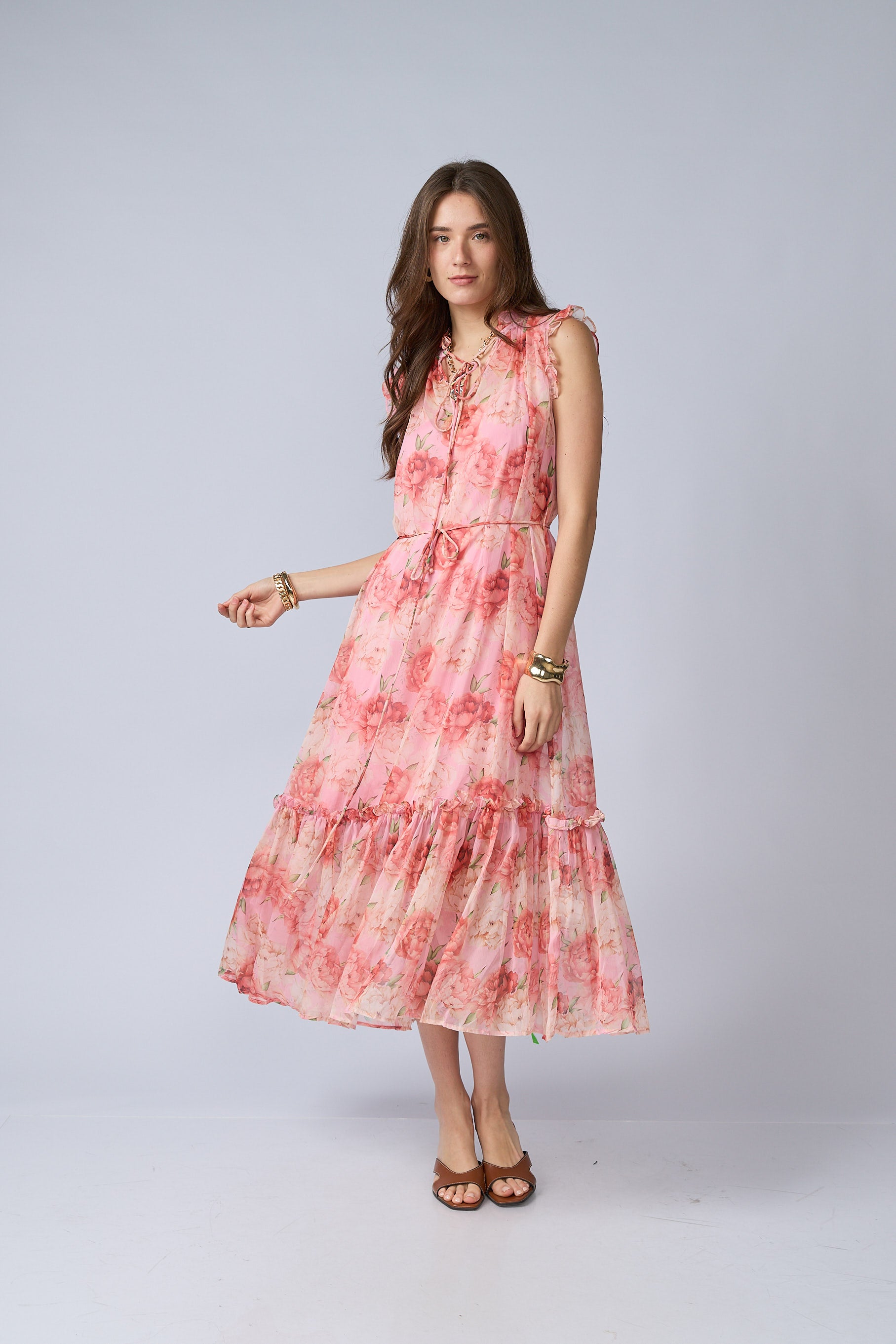 Vestido Flores Un Tiempo
