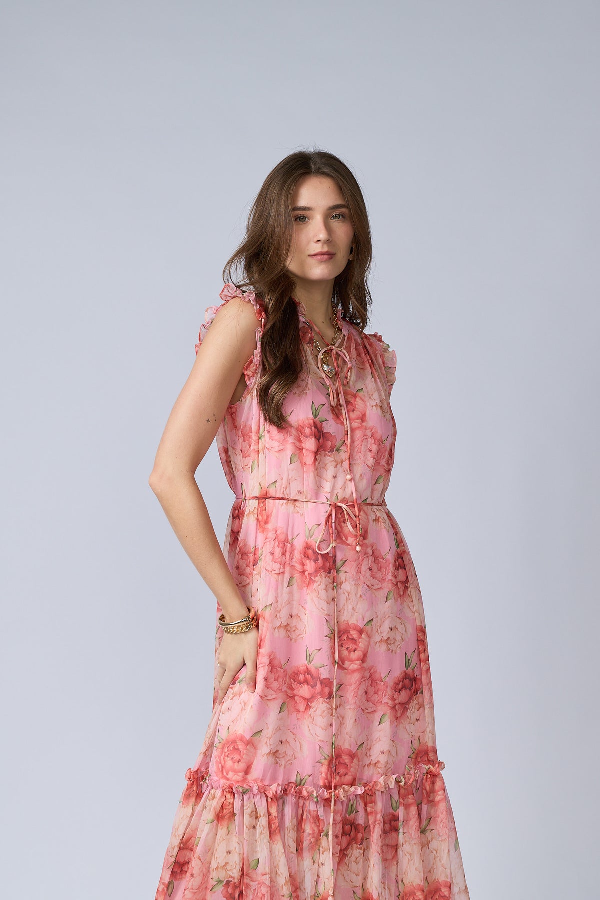 Vestido Flores Un Tiempo