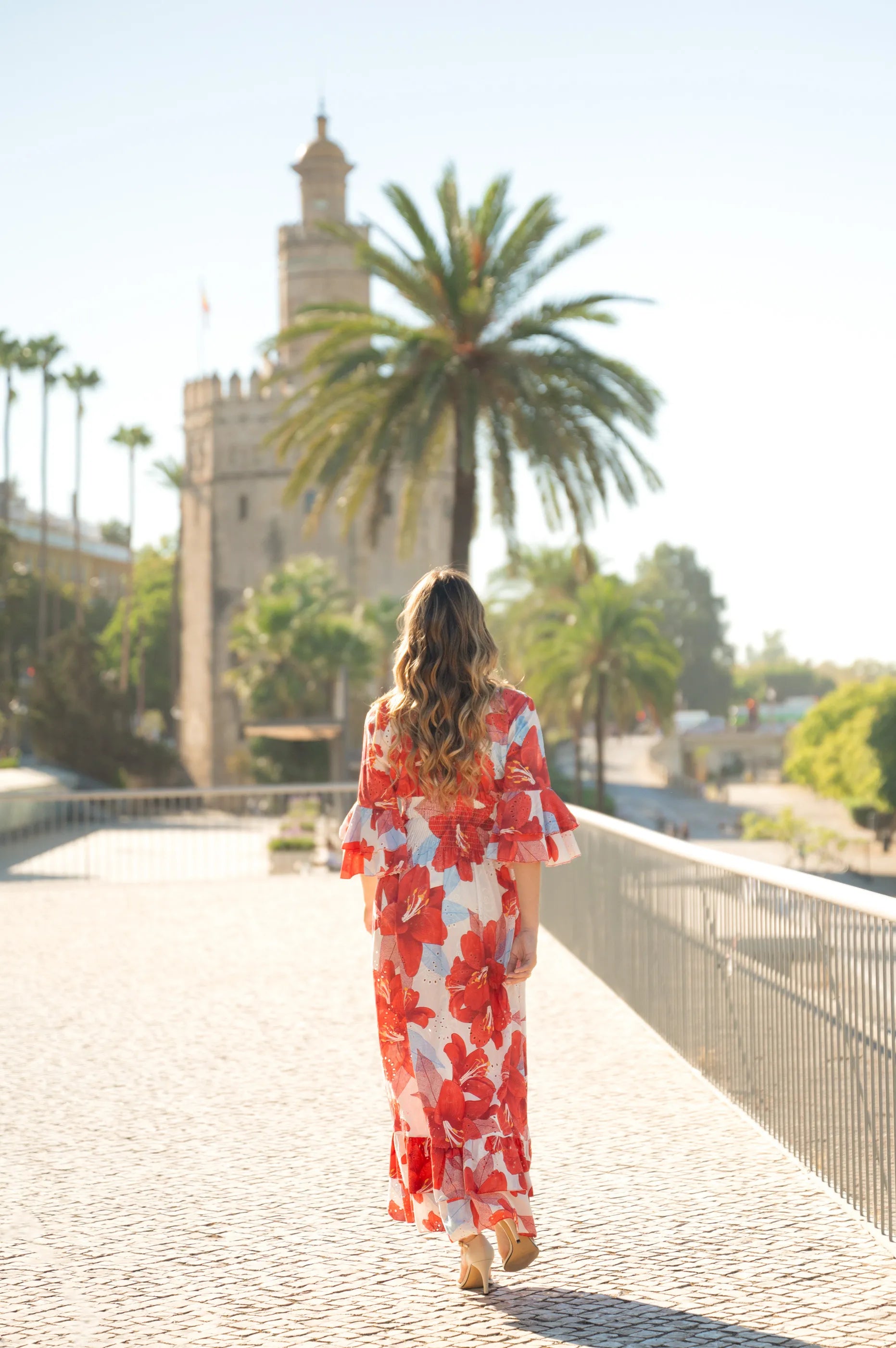Vestido Broderie Flores