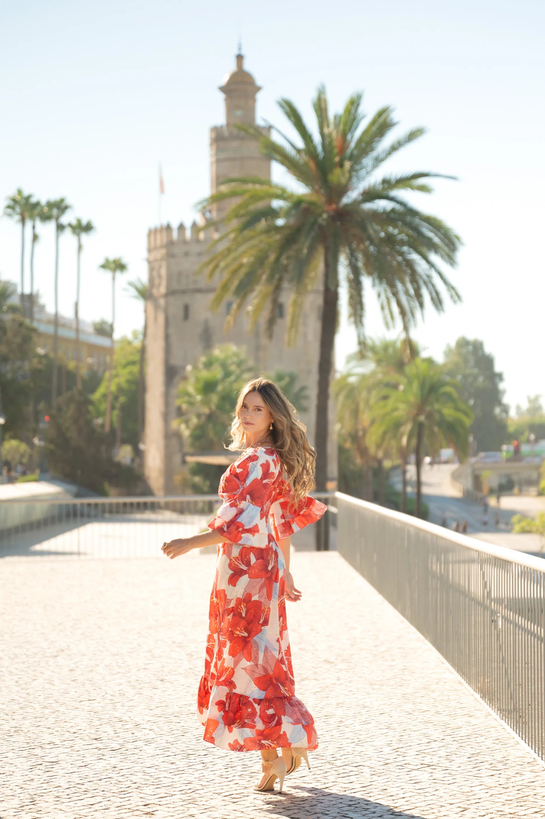Vestido Broderie Flores