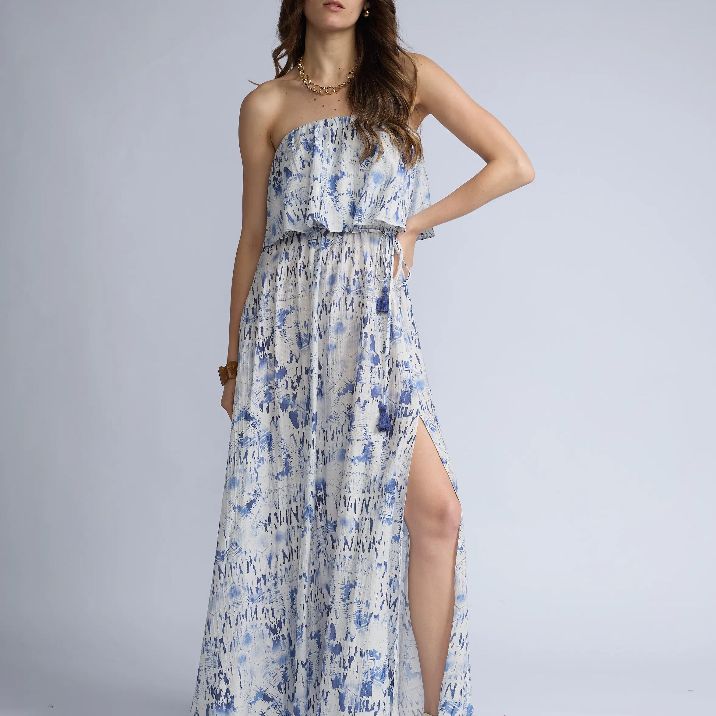 Vestido Off Shoulder Vuelos