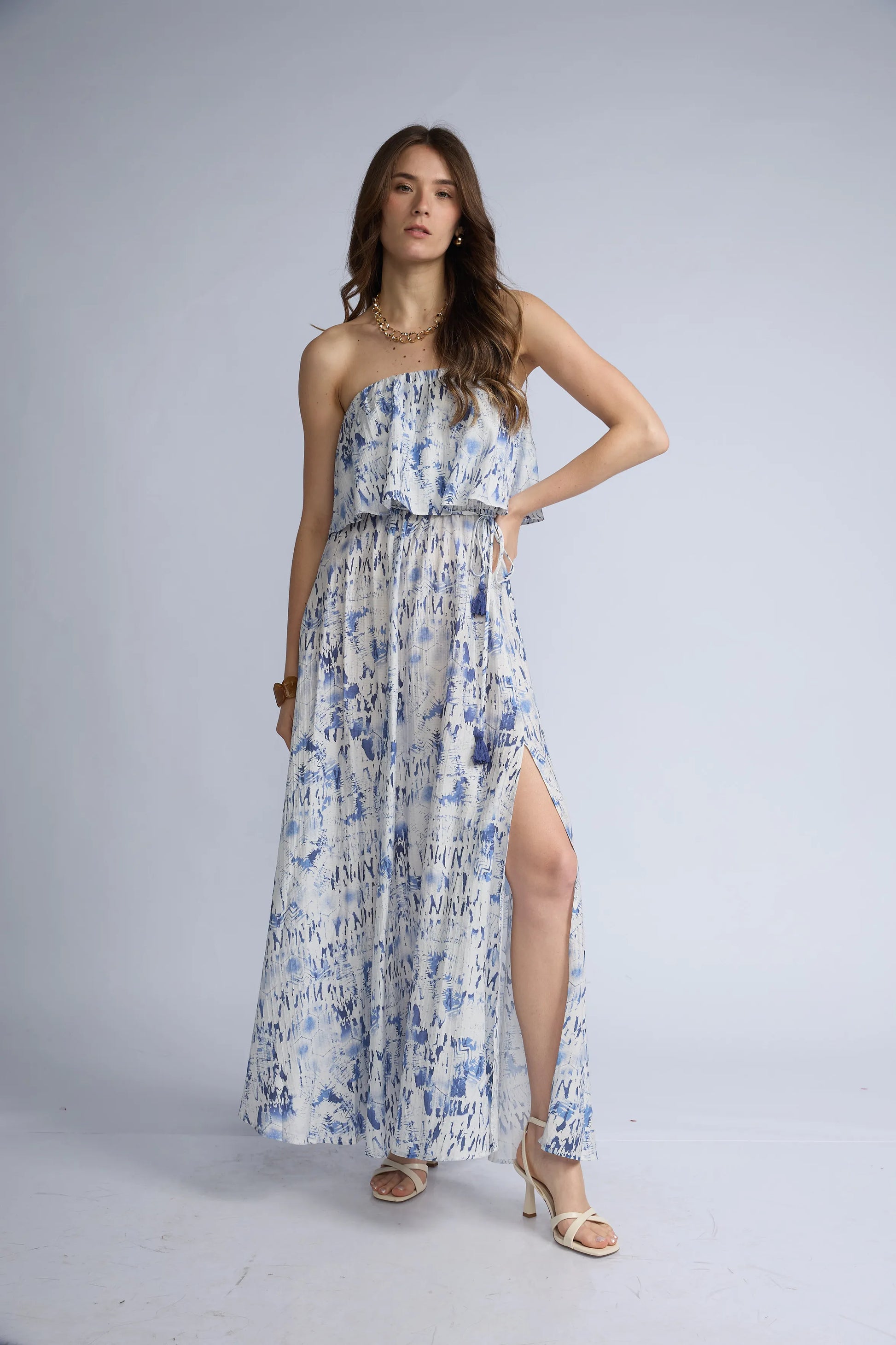 Vestido Off Shoulder Vuelos