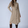 Vestido Punto A Botones