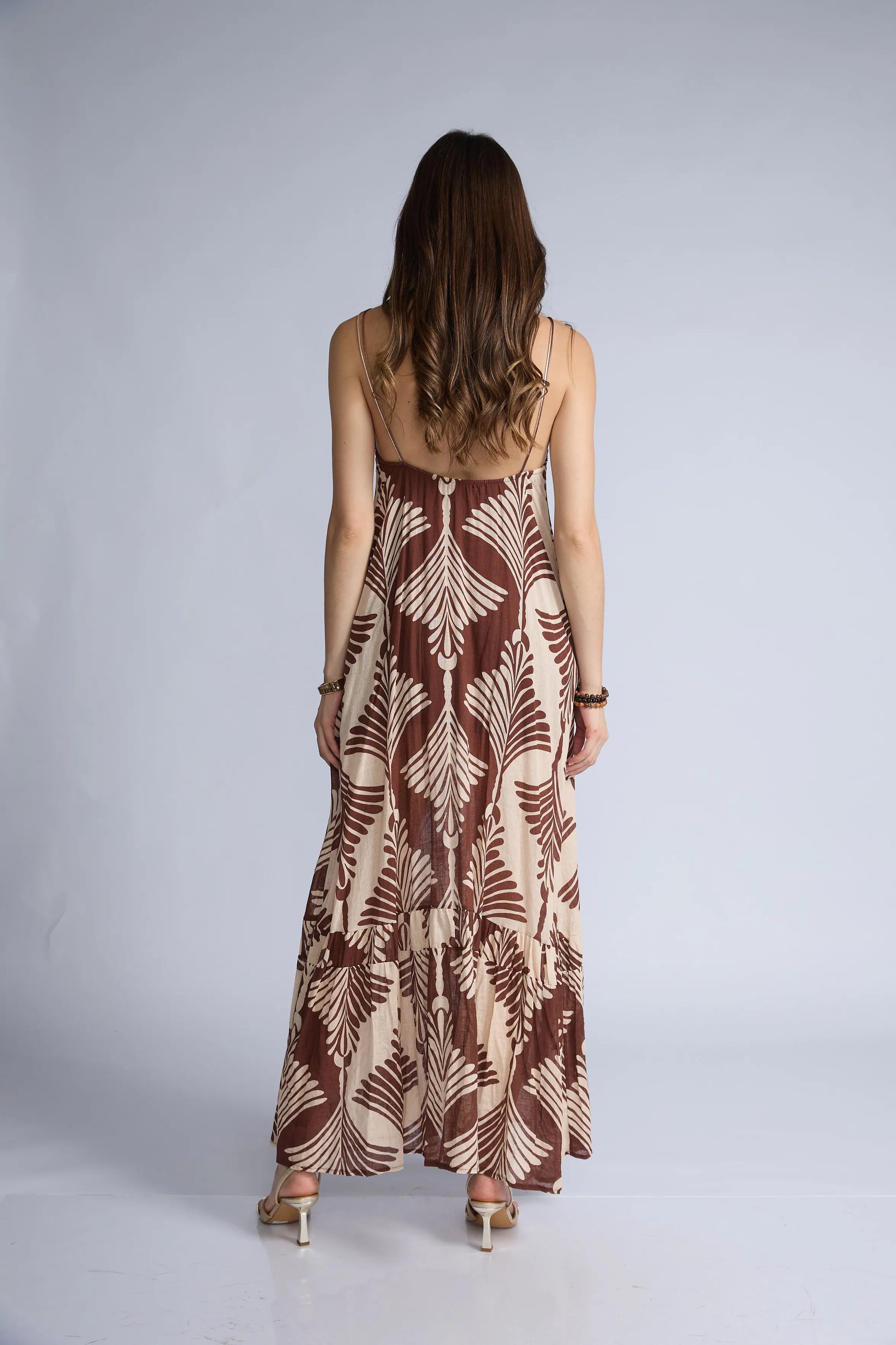 Vestido Estampado Tirantes