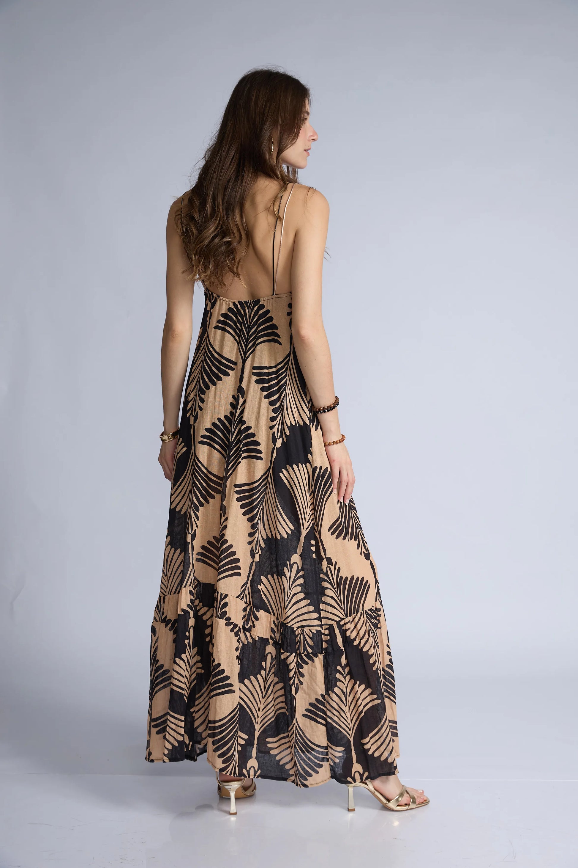 Vestido Estampado Tirantes