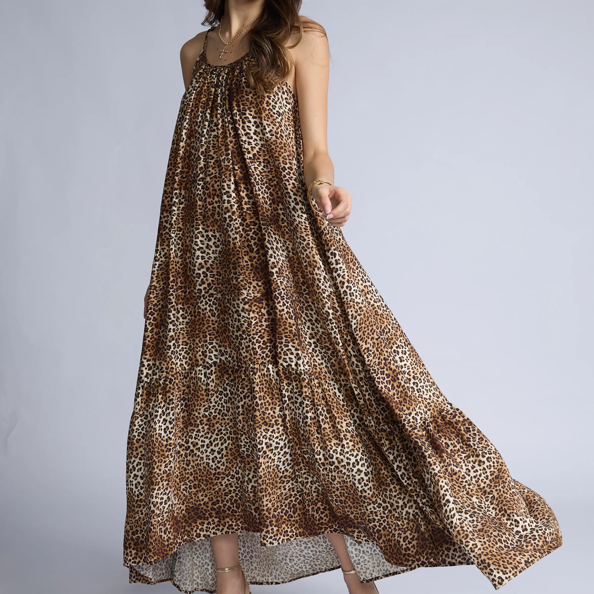 Vestido Tirantes Animal Print