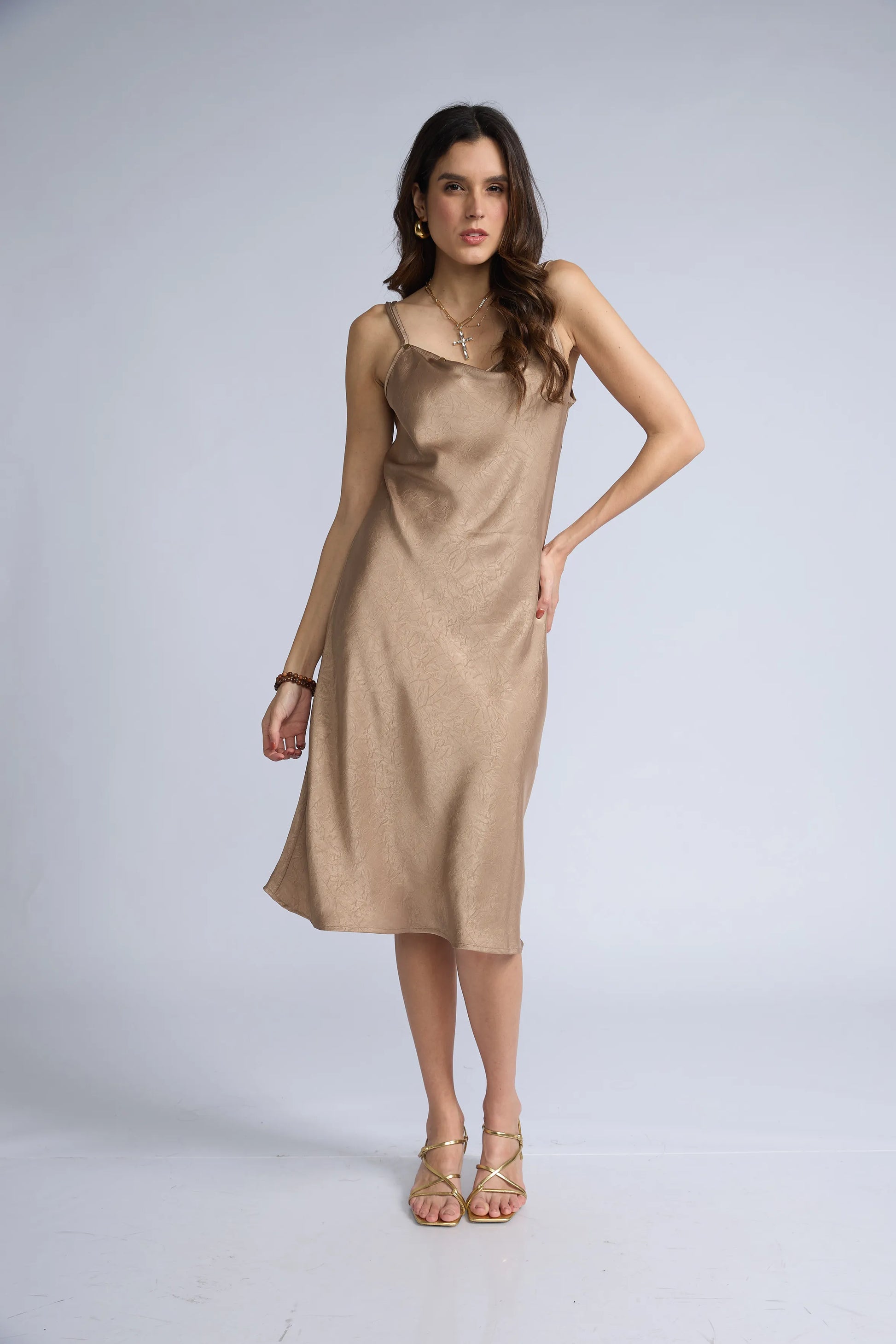 Vestido Tirantes Tachas