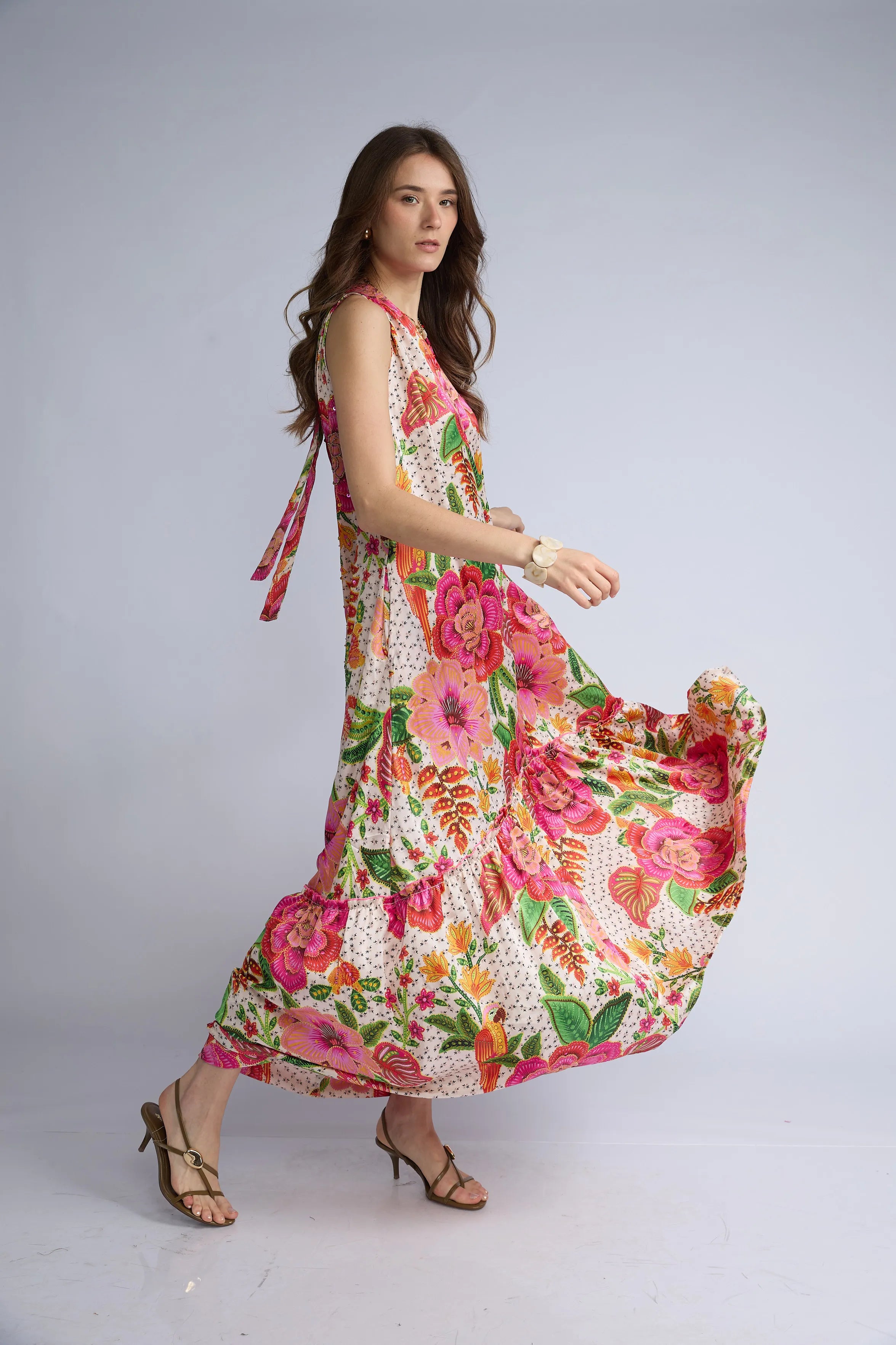 Vestido Amarre Espalda