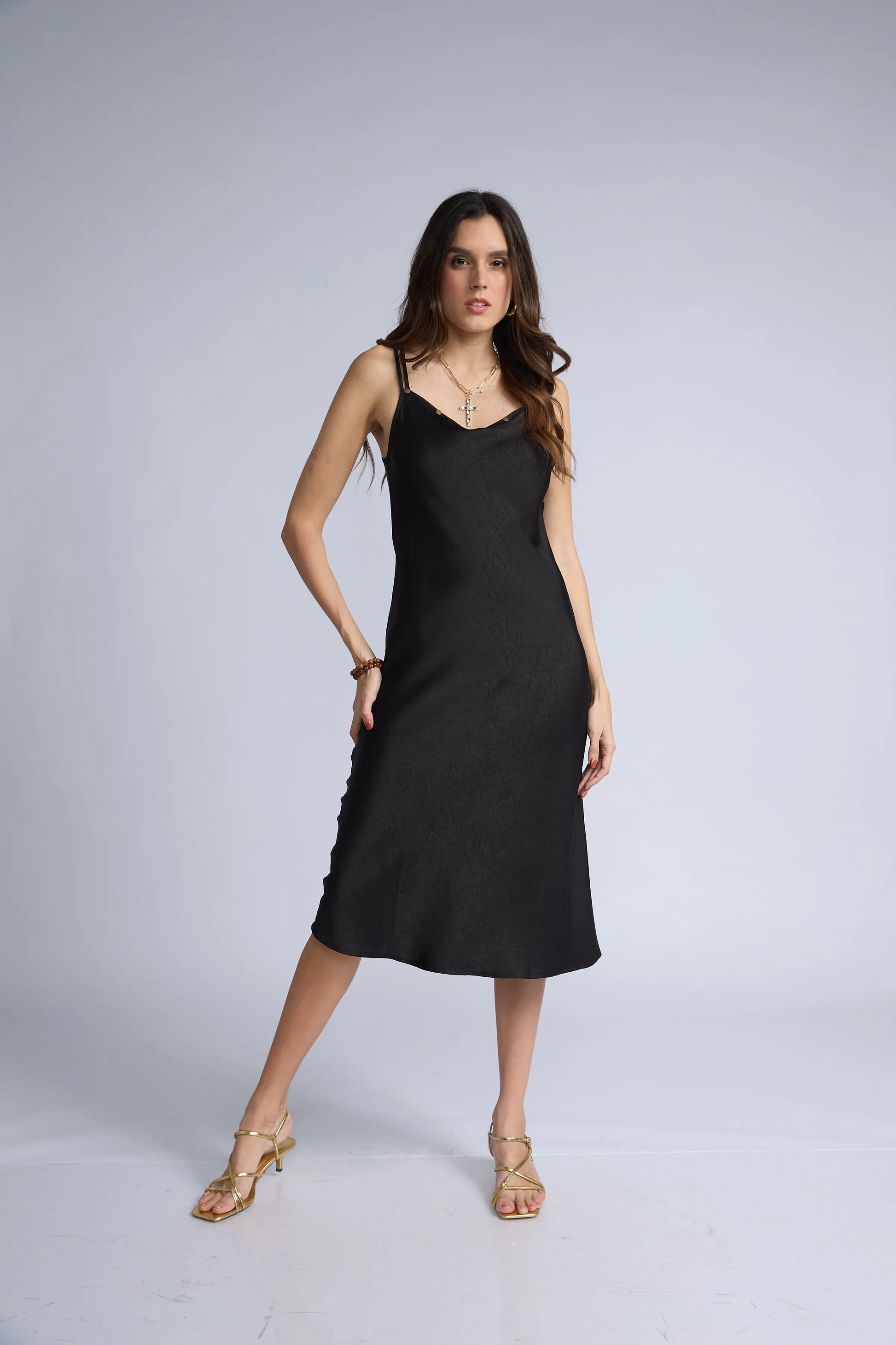 Vestido Tirantes Tachas